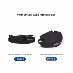 FOR BMW R1200GS R 1200 GS LC ADV R 1250GS Adventure Rear Frame Bag Rear - Black2