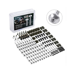 253PCS M5 M6 CNC Screws Fairing Bolt Nut Body Screws Kit For BMW S1000R - Silver