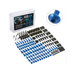 253PCS M5 M6 CNC Screws Fairing Bolt Nut Body Screws Kit For BMW S1000R - Blue