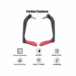 Lever Guard CNC Aluminum Brake Lever Protector For ZONTES Accessories - Red