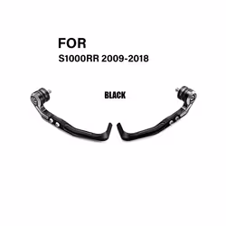 For BMW S1000RR 2019 2020 2021 Levers Guard Brake Clutch Handlebar Protector - S1000RR 09-18 Black