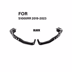 For BMW S1000RR 2019 2020 2021 Levers Guard Brake Clutch Handlebar Protector - S1000RR 19-23 Black
