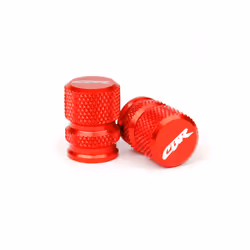 For HONDA CBR600RR CBR1000RR CBR 600 900 1000 RR CBR900RR 954RR 250R Motorcycle - 2 valve caps red