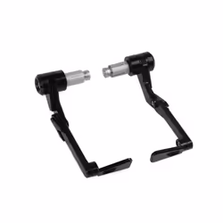 Motorcycle Levers Guard Brake Clutch Handlebar Protector For Yamaha XTZ690D - black