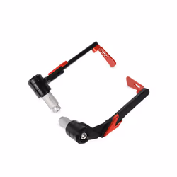 Motorcycle Levers Guard Brake Clutch Handlebar Protector For Yamaha XTZ690D - red