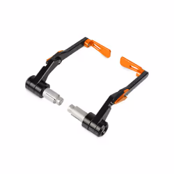 Motorcycle Levers Guard Brake Clutch Handlebar Protector For Yamaha XTZ690D - Orange