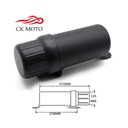 Motorcycle Waterproof Tool Tube For BMW R1200GS LC Adventure ADV F900XR - 125mm No Lock