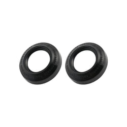 Motorcycle TPE Front Rear Wheel Bearing Protection Cap Guard Cover Protector - Rear Black