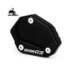 f850gs Motorcycle Kickstand Side stand foot Enlarge extension for bmw - Black