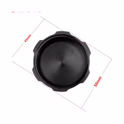 R1200GS Rear Brake Fluid Reservoir Cover Oil Cap For BMW R 1200 1100 1150 - Black-GS