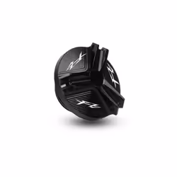 With logo FAZER Auminum Oil Filler Cap Engine Plug Cover For Yamaha FZ1 - FZ Black