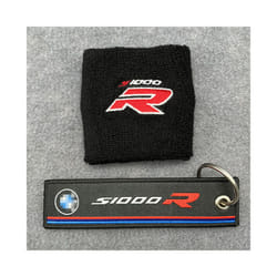 Motorcycle Brake Cylinder Fluid Oil Reservoir Sock Cover For BMW S1000R