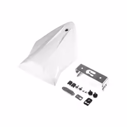 Motorcycle Accessories Rear Passenger Seat Cover Tail Section Fairing - White