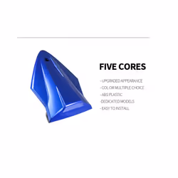 Motorcycle Accessories Rear Passenger Seat Cover Tail Section Fairing - Blue