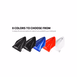 Motorcycle Accessories Rear Passenger Seat Cover Tail Section Fairing - Blue