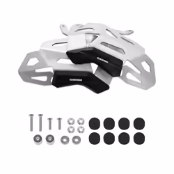 R1250GS 2022 2021 Accessories Engine Guards Cylinder Head Guards Protector - R1250GS Silver