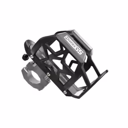 For BMW R1200GS R1250GS Motorbike Beverage Water Bottle Cage Drink Cup - Titanium-R1200GS