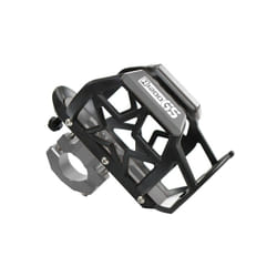 For BMW R1200GS R1250GS Motorbike Beverage Water Bottle Cage Drink Cup - Titanium-R1200GS