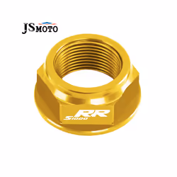 For BMW S1000R S1000RR CNC Swing Arm Pivot Shaft Nut Screw Bolt Protection - S1000RR Gold