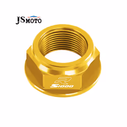 For BMW S1000R S1000RR CNC Swing Arm Pivot Shaft Nut Screw Bolt Protection - S1000R Gold