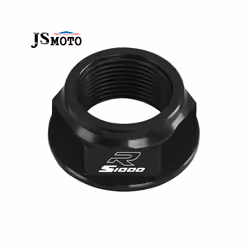 For BMW S1000R S1000RR CNC Swing Arm Pivot Shaft Nut Screw Bolt Protection - S1000R Black