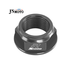 For BMW S1000R S1000RR CNC Swing Arm Pivot Shaft Nut Screw Bolt Protection - S1000R Titanium