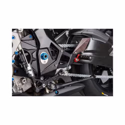 For BMW S1000R S1000RR CNC Swing Arm Pivot Shaft Nut Screw Bolt Protection - S1000R Titanium