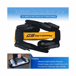 Universal Side Box Handle Strip Strap Aluminum Alloy Pannier Top Case - GS-1 PCS
