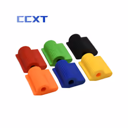 Motorcycle Universal Parts Shift Gear Lever Pedal Rubber Cover Toe Gel - Orange