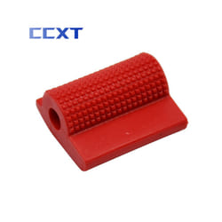 Motorcycle Universal Parts Shift Gear Lever Pedal Rubber Cover Toe Gel - Red