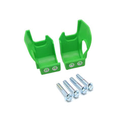 Motorcycle Front Pair Fork Shoe Protector Cover Guard Kit For Yamaha YZ - Green