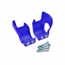 Motocross Fork Bottom Shoe Guard Cover Protector For YAMAHA WR 125 250 - Blue