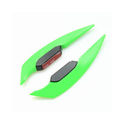 Motorcycle Winglets Fairing Side Spoiler Wind Wing Stickers For Pcx125 - Green