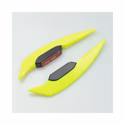 Motorcycle Winglets Fairing Side Spoiler Wind Wing Stickers For Pcx125 - Yellow