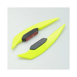 Motorcycle Winglets Fairing Side Spoiler Wind Wing Stickers For Pcx125 - Yellow