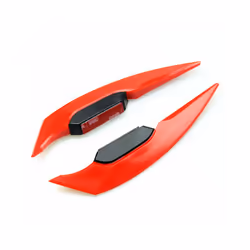 Motorcycle Winglets Fairing Side Spoiler Wind Wing Stickers For Pcx125 - Red