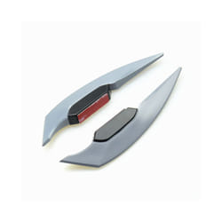 Motorcycle Winglets Fairing Side Spoiler Wind Wing Stickers For Pcx125 - grey