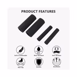 New Motorcycle Handle Bar Grips Anti-Slip Hand Grip Anti Vibration Foam