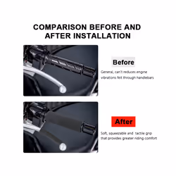 New Motorcycle Handle Bar Grips Anti-Slip Hand Grip Anti Vibration Foam