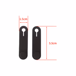 Universal Fixing Tension Strap Tie Up Silicone Bandage Motorcycle Accessories - 2PCS 55MM