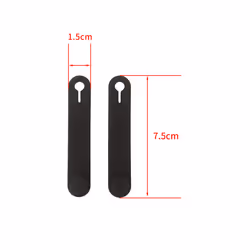 Universal Fixing Tension Strap Tie Up Silicone Bandage Motorcycle Accessories - 2PCS 75MM