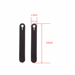 Universal Fixing Tension Strap Tie Up Silicone Bandage Motorcycle Accessories - 2PCS 95MM