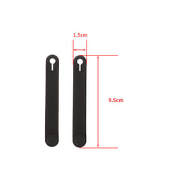 Universal Fixing Tension Strap Tie Up Silicone Bandage Motorcycle Accessories - 2PCS 95MM