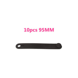 Universal Fixing Tension Strap Tie Up Silicone Bandage Motorcycle Accessories - 10PCS 95MM