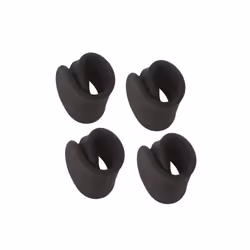 Universal Fixing Tension Strap Tie Up Silicone Bandage Motorcycle Accessories - 10PCS 75MM