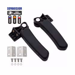 Motorcycle Passenger Armrest ABS Passenger Rear Folding Top Case Box Rear