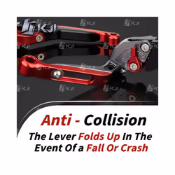 For BMW F750GS F 750 GS 2018-Present Clutch Lever Brake Lever Set Adjustable - Red-Black