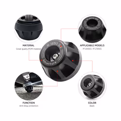 R1250GS Slider LC Crash Slider Protector GS 1200 Adventure R Cardan Crash - K1300 Protection