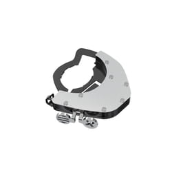 Universal Cruise Control Motorcycle Throttle Lock Assist Handlebar For - BOTTOM KIT SILVER