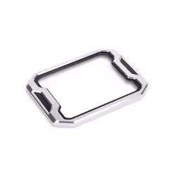 Motorcycle Accessories Speedometer Tachometer Instrument Cluster Cover - Silver